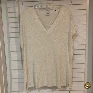 EUC Cabi Size Large Short Sleeve White Top